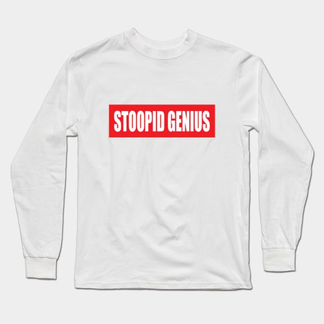 Block Long Sleeve T-Shirt by StoopidGenius